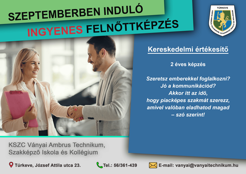 Kereskedelmi értékesítő