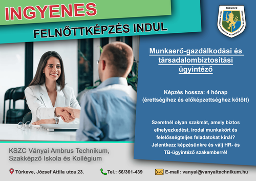 Munkaerő-gazdálkodási és társadalombiztosítási ügyintéző